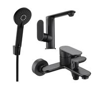 Mexen Milo R40 ensemble de bain, noir - 713053R40-70 5716 5907709186798