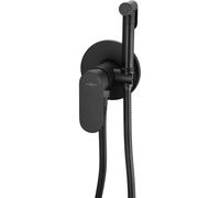 Mexen Milo robinet de bidet encastré avec set mural, noir - 7599350-70 16073 5907709156272