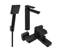 Mexen Mino Ensemble de baignoire R45, noir - 72413R45-70 3388 5907709180109