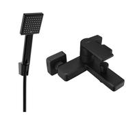 Mexen Mino R45 robinet de baignoire avec ensemble de douche, noir - 7243R45-70 3391 5907709180130