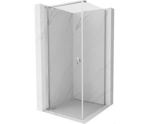 Mexen Mist-B cabine de douche pivotante 85 x 85 cm, transparent, chrome - 8A2T-085-085-01-00 77160 5905315665669