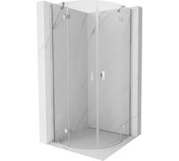 Mexen Mist cabine de douche quart de cercle battante 100 x 100 cm, transparent, chrome - 8A33-100-100-01-00 77730 5905315673626
