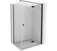 Mexen Mist-F cabine de douche pliante droite 80 x 120 cm, transparent, noir - 8A6T-080-120-70-00-P 76191 5905315652652