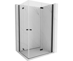 Mexen Mist-F Duo cabine de douche pliante côté droit 70 x 115 cm, transparent, noir - 8A6-070L-115P-70-00 77976 5905315660558