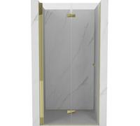 Mexen Mist-F Paroi de douche pliable gauche 120 cm Transparent Doré