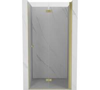 Mexen Mist-F porte de douche pliante droite 60 cm, transparentes, dorées - 8A6-060-000-50-00-P 75466 5905315640086