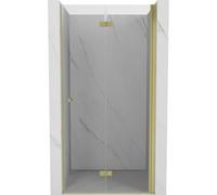 Mexen Mist-F porte de douche pliantes à droite 85 cm, transparent, or brossé - 8A6-085-000-55-00-P 75522 5905315640260