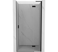 Mexen Mist-H L porte de douche pivotante droite 110 cm, transparent, noir - 8A5L-110-000-70-00-P 74958 5905315611284