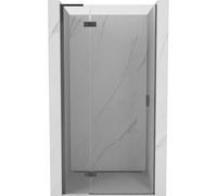 Mexen Mist-H L porte de douche pivotante gauche 95 cm, transparent, gris arme brossé - 8A5L-095-000-66-00-L 103631 5907931135533