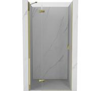 Mexen Mist-H Paroi de douche orientable gauche, 90 cm, transparent, doré