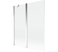 Mexen Mist paroi de baignoire pliable 2 volets 140 x 150 cm, transparent, chrome - 8A9-140-011-01-00 77538 5905315961136