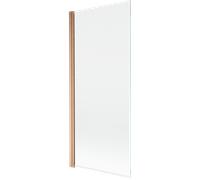Mexen Mist paroi de douche 1-volet 80 x 150 cm, transparent, cuivre brossé - 8A9-080-001-65-00 77056 5905315961792