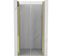 Mexen Mist porte de douche pivotante 120 cm, transparent, doré - 8A7-120-000-50-00 78535 5905315960047