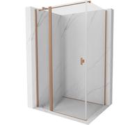 Mexen Mist T cabine de douche pivotante 90 x 85 cm, transparent, cuivre brossé - 8A4T-090-085-65-00 70960 5905315593993