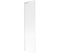 Mexen Next L pare-douche 1-volet 50 x 150 cm, rayures, blanc - 895-050-000-03-09-20 51433 5905315318183