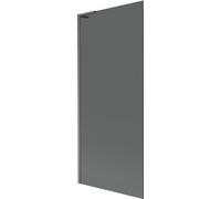 Mexen Next L pare-douche 1-volet 80 x 150 cm, graphite, gris canon brossé - 895-080-000-03-40-66 52556 5905315319715
