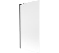 Mexen Next L pare-douche de baignoire à 1 volet 90 x 150 cm, givre, noir - 895-090-000-03-30-70 52180 5905315319180