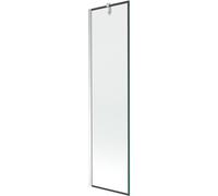 Mexen Next paroi de baignoire 1 volet 50 x 150 cm, cadre noir, chrome - 895-050-000-00-70-01 20303 5905315135742