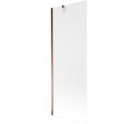 Mexen Next paroi de baignoire à 1 panneau 70 x 150 cm, givré, or rose - 895-070-000-00-30-60 20256 5905315135346
