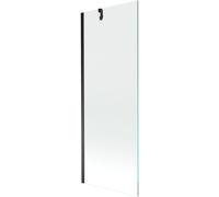 Paroi de douche Mexen Next, 70 x 150 cm, transparente, noire, fixe