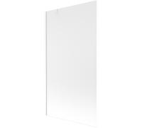 Mexen Next paroi de douche 1 volet 100 x 150 cm, givrée, blanche - 895-100-000-00-30-20 20269 5905315135254