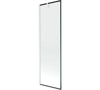 Mexen Next paroi de douche 1-volet 60 x 150 cm, cadre noir, blanc - 895-060-000-00-70-20 20309 5905315135810