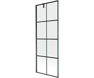 Mexen Next paroi de douche à 1 volet 70 x 150 cm, grille noire, noir - 895-070-000-00-77-70 20347 5905315136305