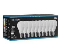 Mexen Nova 10x Ampoule LED E14, G45, 10W, Neutre - 4000K, 1055 lm - L101-E14-1040-01x10 95855 5907931022055