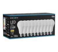 Mexen Nova 10x Ampoule LED E27, A70, 20W, Chaude - 3000K, 2100 lm - L100-E27-2030-01x10 95824 5907931021744
