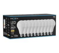 Mexen Nova 10x Ampoule LED E27, A95, 25W, Chaude - 3000K, 2625 lm - L100-E27-2530-01x10 95827 5907931021775