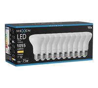 Mexen Nova 10x Ampoule LED E27, R63, 10W, Chaude - 3000K, 1055 lm - L104-E27-1030-01x10 95935 5907931022857