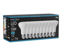Mexen Nova 10x Ampoule LED E27, R63, 12W, Froid - 6500K, 1260 lm - L104-E27-1265-01x10 95940 5907931022901