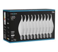 Mexen Nova 10x ampoule LED flamme E14, C37, 10W, Neutre - 4000K, 1055 lm - L106-E14-1040-01x10 95955 5907931023045