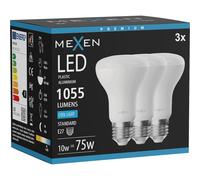 Mexen Nova 3x Ampoule LED E27, R63, 10W, Froide - 6500K, 1055 lm - L104-E27-1065-01x03 95700 5907931015118
