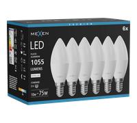 Mexen Nova 6x Ampoule LED E14, C37, 10W, Neutre - 4000K, 1055 lm - L102-E14-1040-01x06 95644 5907931018867