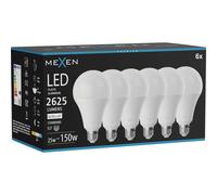 Mexen Nova 6x Ampoule LED E27, A95, 25W, Neutre - 4000K, 2625 lm - L100-E27-2540-01x06 95450 5907931018058