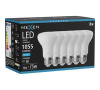 Mexen Nova 6x Ampoule LED E27, R63, 10W, Froid - 6500K, 1055 lm - L104-E27-1065-01x06 95715 5907931019147