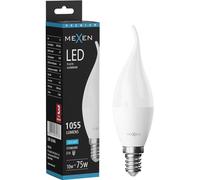 Mexen Nova Ampoule LED flamme E14, C37, 10W, Froid - 6500K, 1055 lm - L106-E14-1065-01 92621 5905315979278