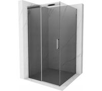 Mexen Omega cabine de douche coulissante 100 x 100 cm, graphite, chrome - 825-100-100-01-40 4183 5907709101975