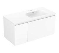 Mexen Orio armoire de salle de bain 100 cm avec lavabo Vela droit, 1T, 1P, blanc mat - 91A13-10047-3-BBFF01-W23P01 85854 5905315774644