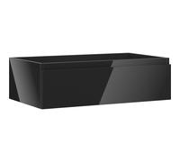 Mexen Orio armoire de salle de bain sous-lavabo 80 cm, 1 tiroir, noir brillant - 91A10-08023-1-BF70 79068 5905315469106