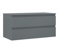 Mexen Orio armoire de salle de bain sous vasque 100 cm avec plateau, 2 tiroirs, graphite mat - 91A10-10047-2-BFFC66 80876 5905315472151
