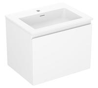 Mexen Orio meuble de salle de bain 60 cm avec lavabo Otis, 1 tiroir, blanc mat - 91A10-06047-1-BF01-W18M01 82844 5905315485212