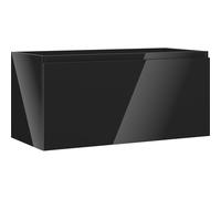 Mexen Orio meuble de salle de bains sous lavabo 100 cm, 1 tiroir, noir brillant - 91A10-10047-1-BF70 79146 5905315469885