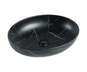 Mexen Orsola lavabo sur plan 52 x 39 cm, pierre noire - 21365271 1246 5907709191181