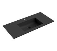 Mexen Otis lavabo encastré dans le plan de travail 101 x 46,5 cm, noir mat - 25181071 54534 5905315948212