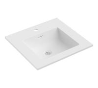 Mexen Otis lavabo encastré dans le plan de travail 51 x 46,5 cm, blanc mat - 25185001 54455 5905315947918