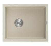 Mexen Pedro évier en granit à 1 cuve 560 x 460 mm, Beige - 6508561000-69