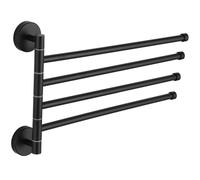 Mexen porte-serviettes quadruple pivotant, noir - 7039244-70 1052 5907709120723