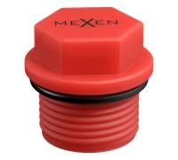Mexen PPR court bouchon pour essais 1/2 GZ rouge - W97343-12-01 81396 5905315932402